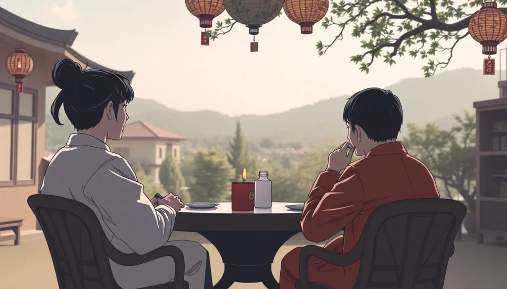 ดูหนังออนไลน์ในบรรยากาศอบอุ่น มีการ์ตูนบนจอทีวี และคนดูสุขสันต์