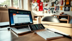 Discover the best sportsbooks Mexico through a professional online betting setup showcasing strategic tools.