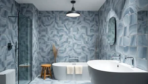 ремонт ванны акрилом цена: профессиональный мастер работает над ванной с использованием акрила.