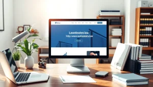 View of a professional law firm website design at https://www.websites.law highlighting modern layouts.