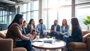 79king team engaging in a productive meeting highlighting effective collaboration.