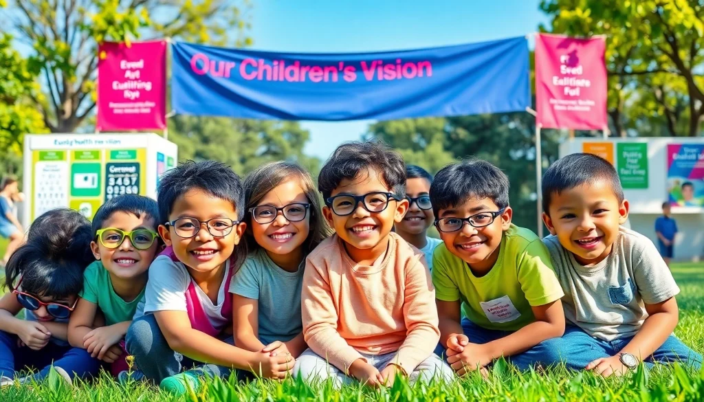 Promoting Our Children's Vision through vibrant community eye health initiatives.