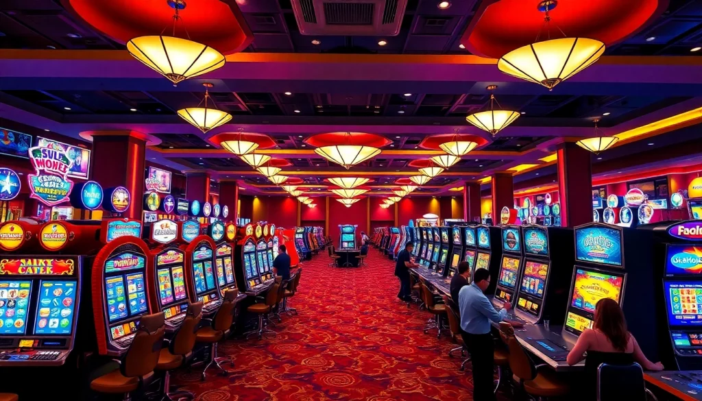 สัมผัสความตื่นเต้นในคาสิโนกับบรรยากาศการเล่นเกมสดใสและสนุกสนาน