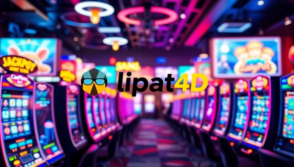 Permainan lipat4d dengan slot modern dan pengalaman kasino yang menarik.