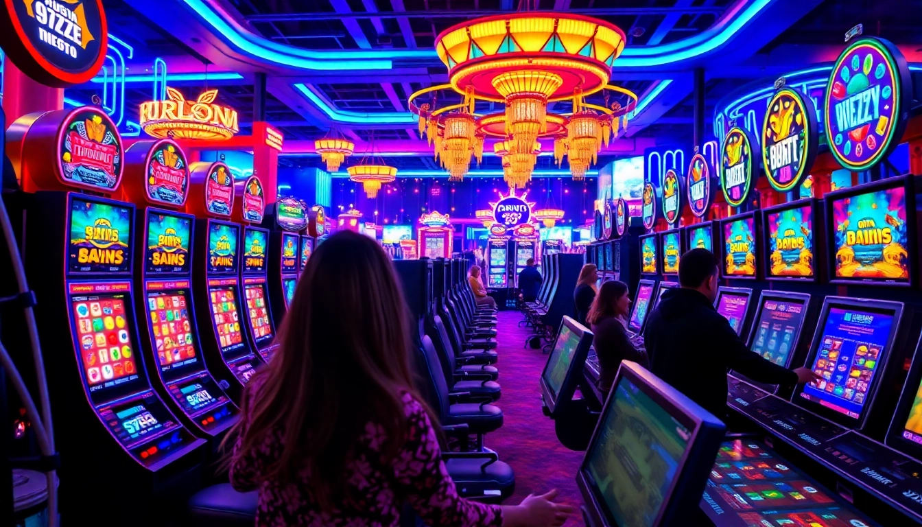 Experience thrilling gameplay at https://rusia777.com featuring vibrant casino visuals and engaged players.