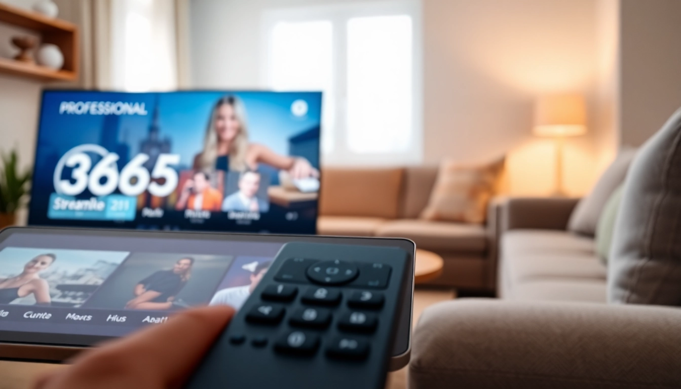 365티비주소를 통한 편리한 스트리밍 서비스 소개