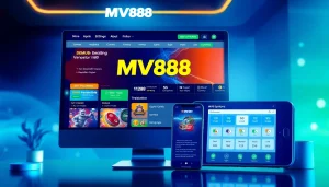MV88 online gambling platform interface showcasing secure USDT transactions and engaging promotions.