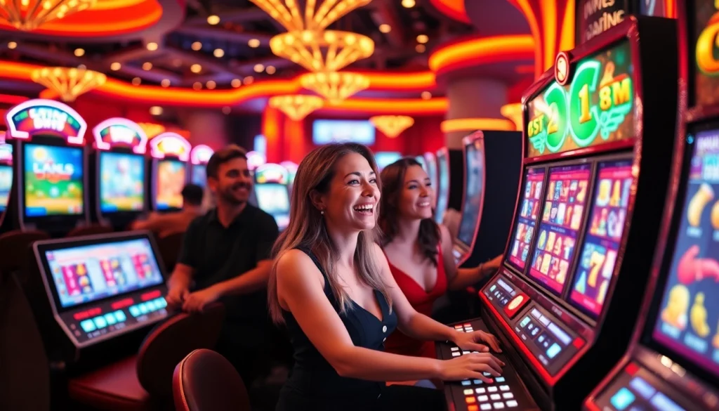 Menangkan hadiah menarik di komengtoto dengan suasana kasino yang meriah.