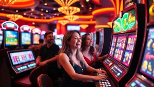 Menangkan hadiah menarik di komengtoto dengan suasana kasino yang meriah.