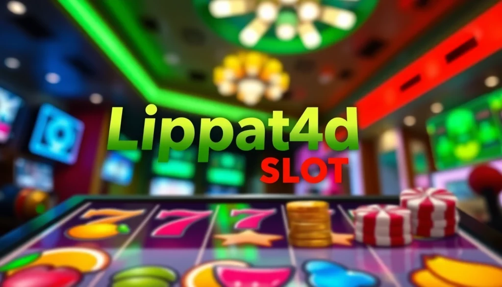 Maksimalkan pengalaman bermain lipat4d slot dengan antarmuka permainan yang menarik dan warna cerah.