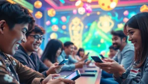 Permainan bolahiu game yang mengasyikkan dengan pemain antusias menikmati permainan.