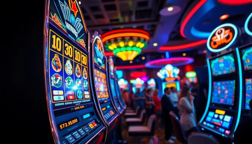 Menangkan bukti4d slot di mesin judi online dengan suasana kasino yang energik.