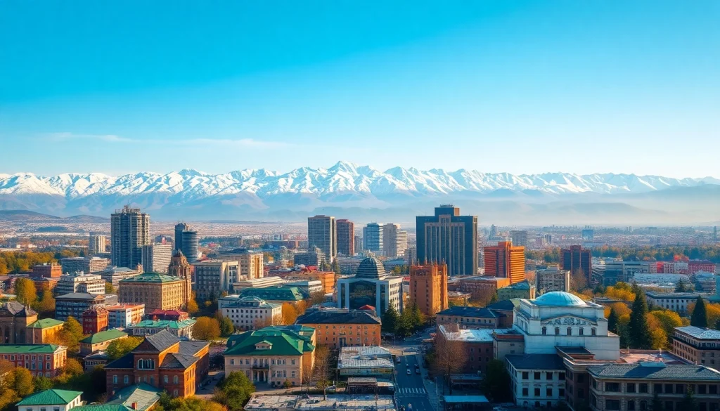 Discover the vibrant skyline of Almaty, Kazakhstan at https://albmaftoh.com, showcasing its dynamic urban life.