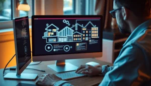 Piattaforma per investitori immobiliari che analizza dati e ottimizza le strategie di investimento.