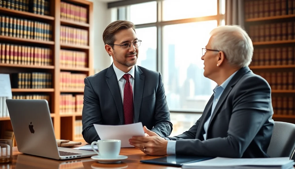 Learn about personal injury law with Cohan Legal attorneys in a professional office setting.