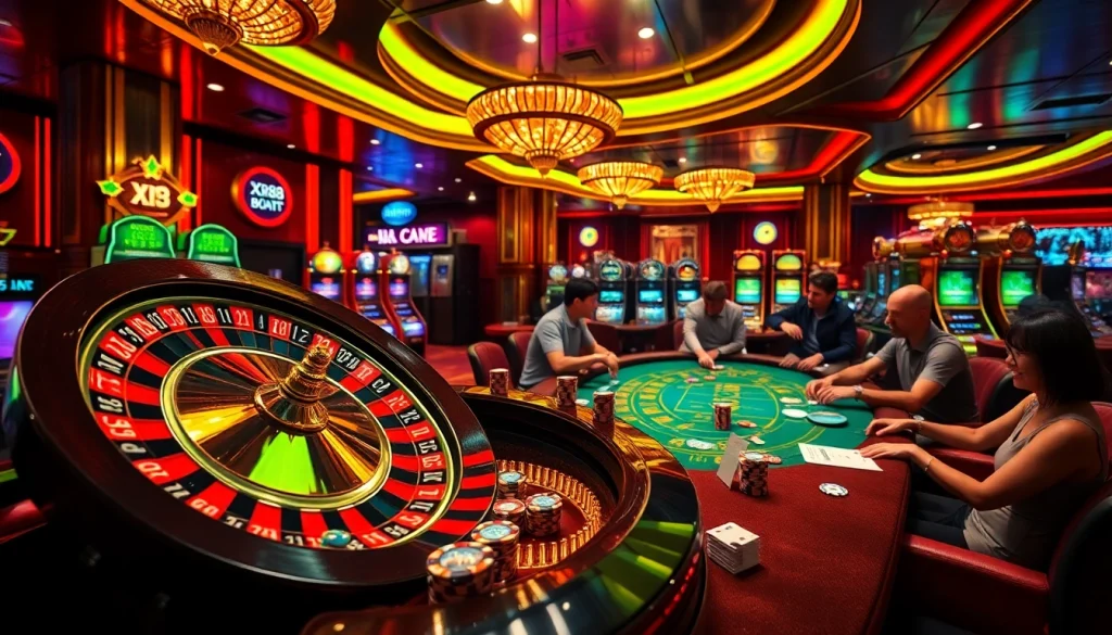 Engage in thrilling casino activities at XX88 Boats with vibrant poker games and luxurious slot machines.