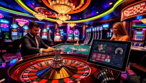 Experience the excitement of gambling at VMAX as you *xem chi tiết* on high-end roulette tables and vibrant online interfaces.