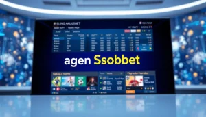 Taruhan agen sbobet dengan antarmuka modern dan menarik, menampilkan fitur unggulan untuk pengguna.