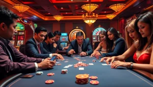 Experience high-stakes action at a professional casino table featuring 7m betting insights and live gameplay.