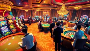 Experience the excitement of gambling at https://www.qq8886.com/ with vibrant casino scenes and thrilling gameplay.