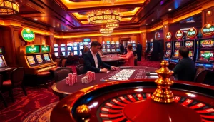 Experience high-stakes gaming at the say88 casino with vibrant tables and thrilling atmosphere.