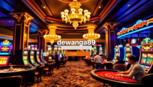 Antarmuka login dewanaga89 yang menarik di antara elemen kasino yang bersemangat dan gameplay yang mendebarkan.
