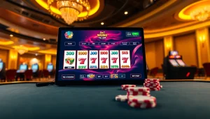 Menampilkan pengalaman bermain slot online di unggutoto dengan grafik warna cerah.
