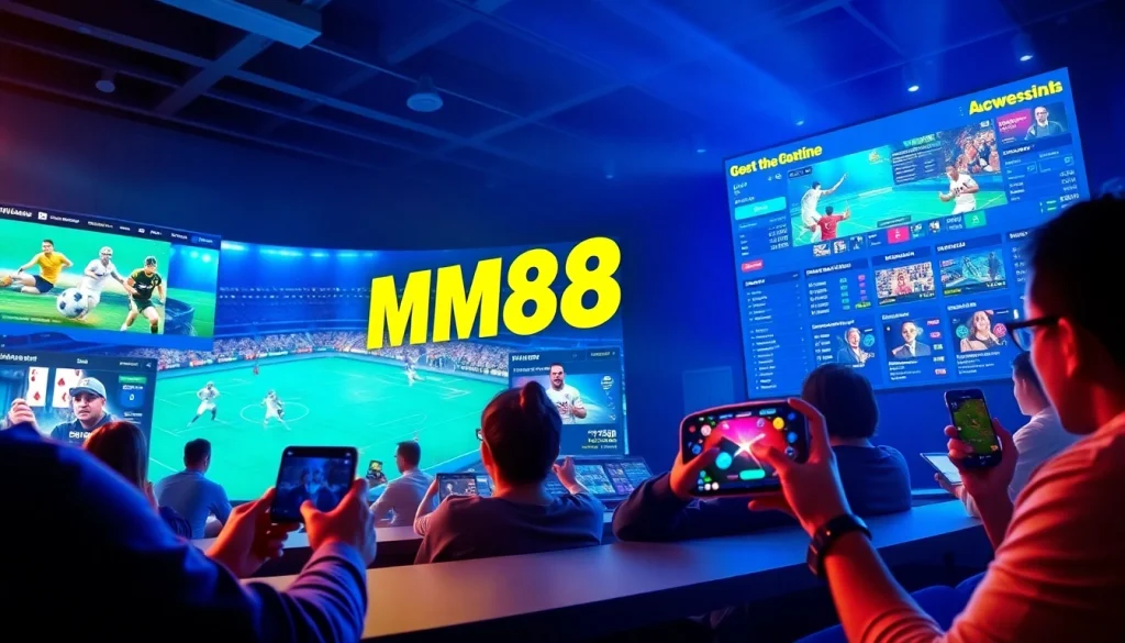 Experience the thrill of online gaming with MM88, focusing on sports betting and casino games.