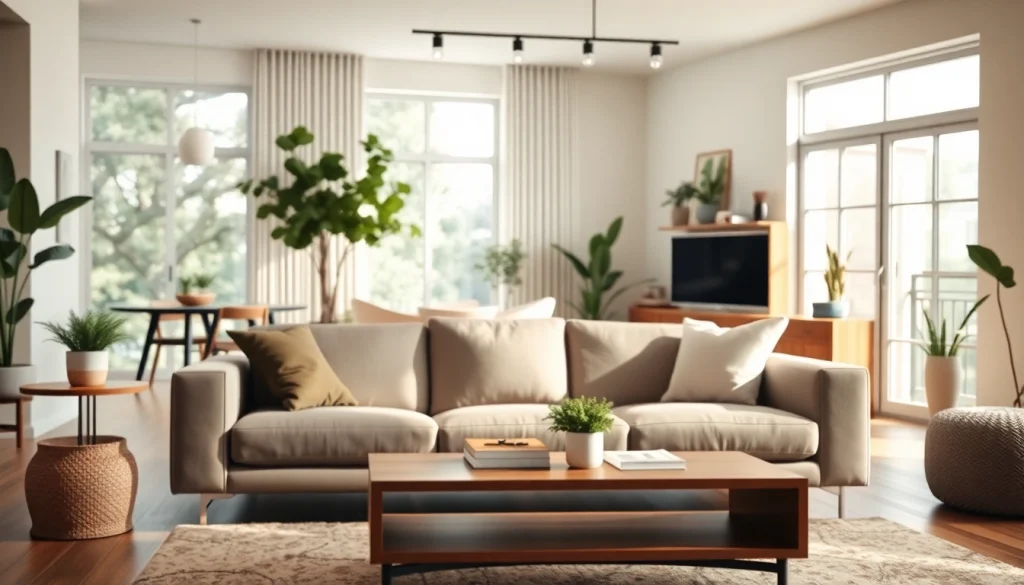 Showcasing a modern home interior in the context of Real Estate.