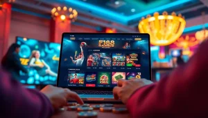 Engaging online gambling experience on F168 platform with modern interface and vibrant colors.