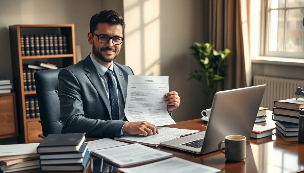 Traducteur assermenté (traducteur assermenté anglais) travaillant sur la traduction d'un document juridique, témoignant de son professionnalisme et de son dévouement.