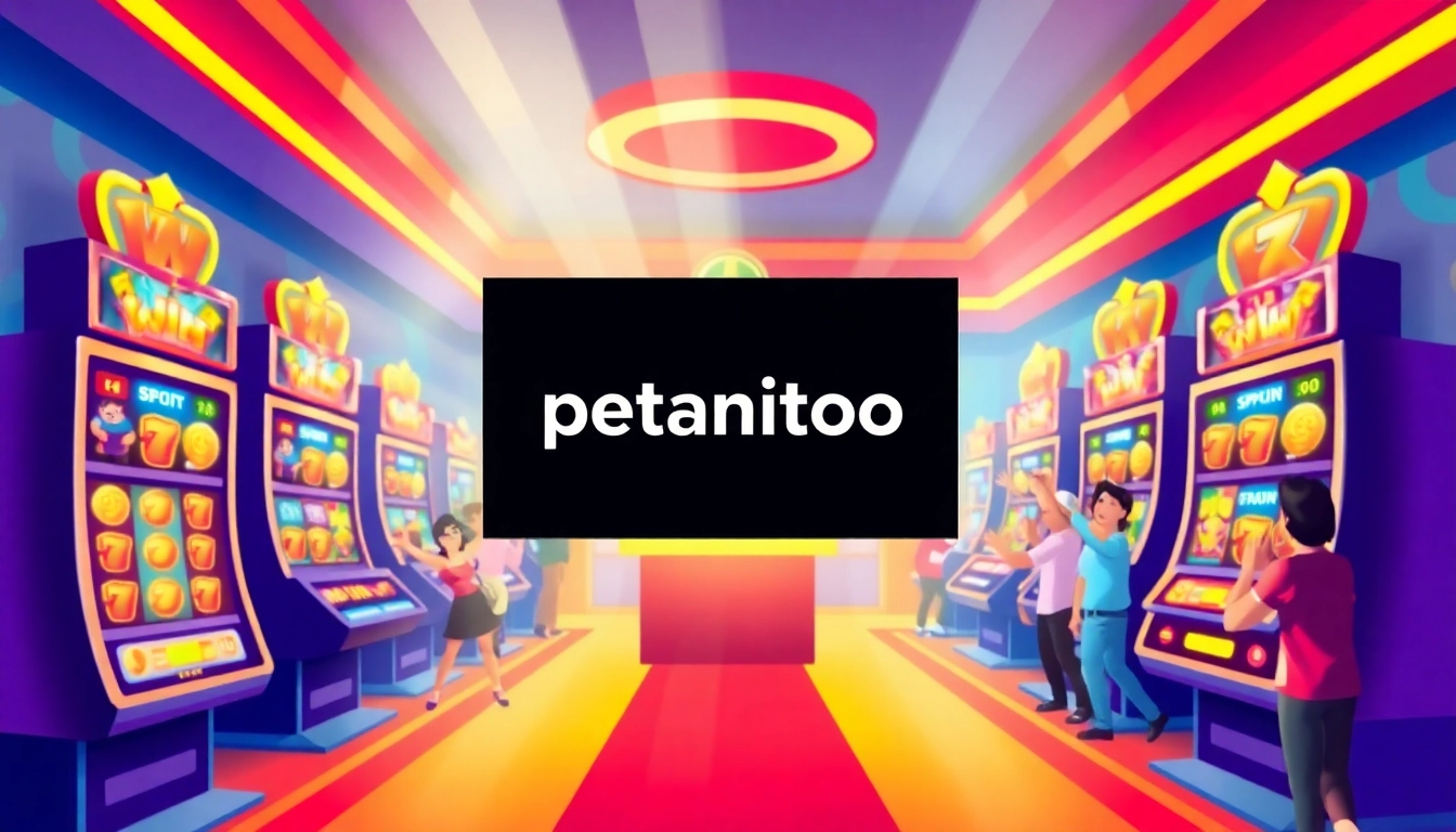 Petanitoto menghadirkan pengalaman bermain slot online yang memukau dengan warna cerah.