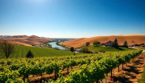 Experience the tranquility of Clarksburg CA with vineyards and serene landscapes.