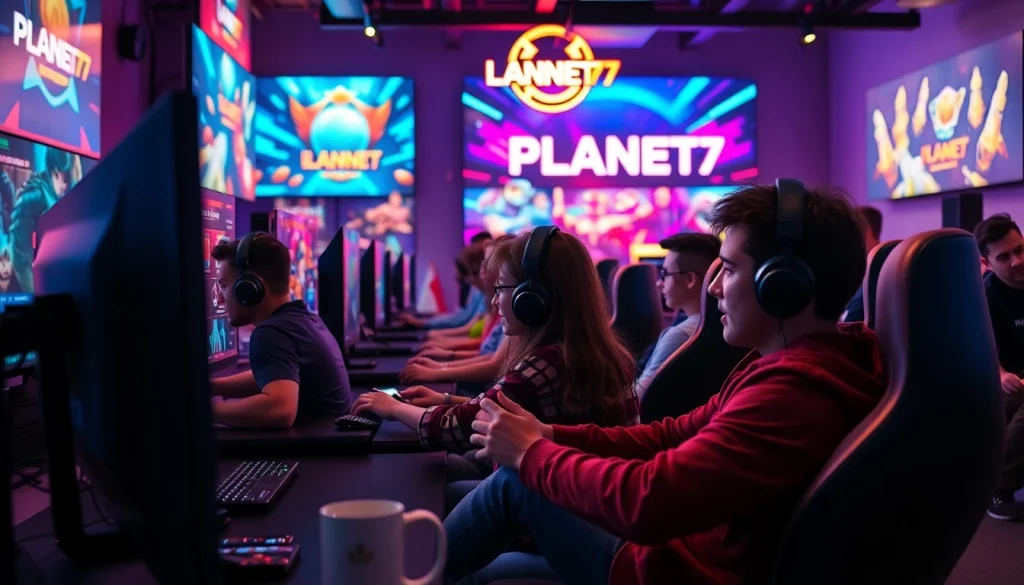 Menggambarkan pengalaman seru saat memainkan PLANET77 game dengan pemain bersemangat.