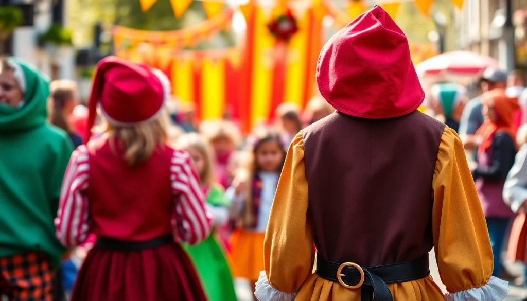 Verken een kleurrijk pietenpak perfect voor Sinterklaas vieren met kinderen.
