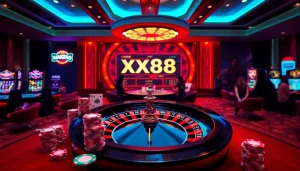 Betting excitement and online casino experience at https://xx88.promo/ with vibrant game visuals.