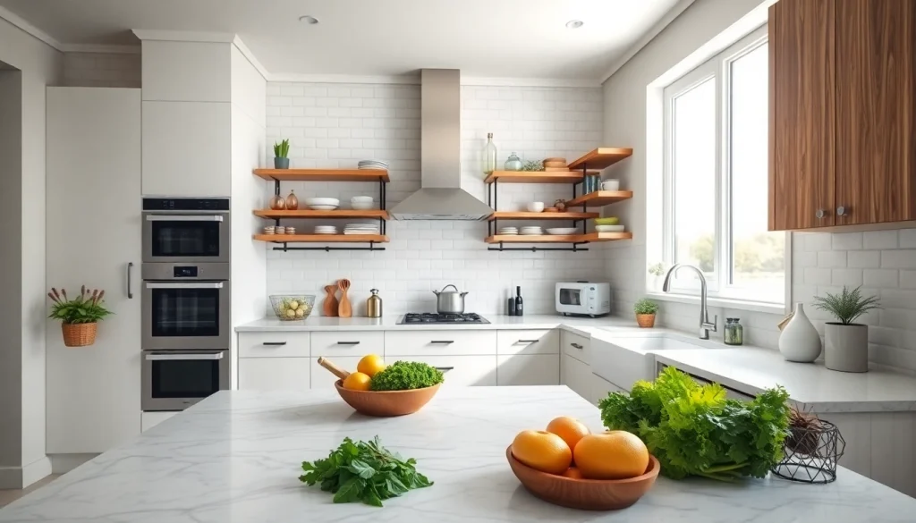 Transform your living space with this stunning home renovation kitchen design showcasing modern elegance.