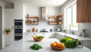 Transform your living space with this stunning home renovation kitchen design showcasing modern elegance.