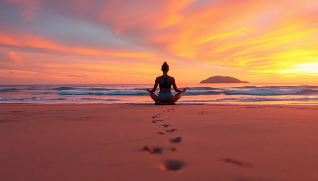 orbitnix.com의 요가 명상 여행을 통한 힐링 경험을 표현한 이미지입니다.