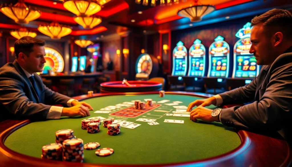 Experience high-stakes poker at 79king org with vibrant casino visuals and luxurious details.