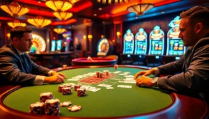 Experience high-stakes poker at 79king org with vibrant casino visuals and luxurious details.