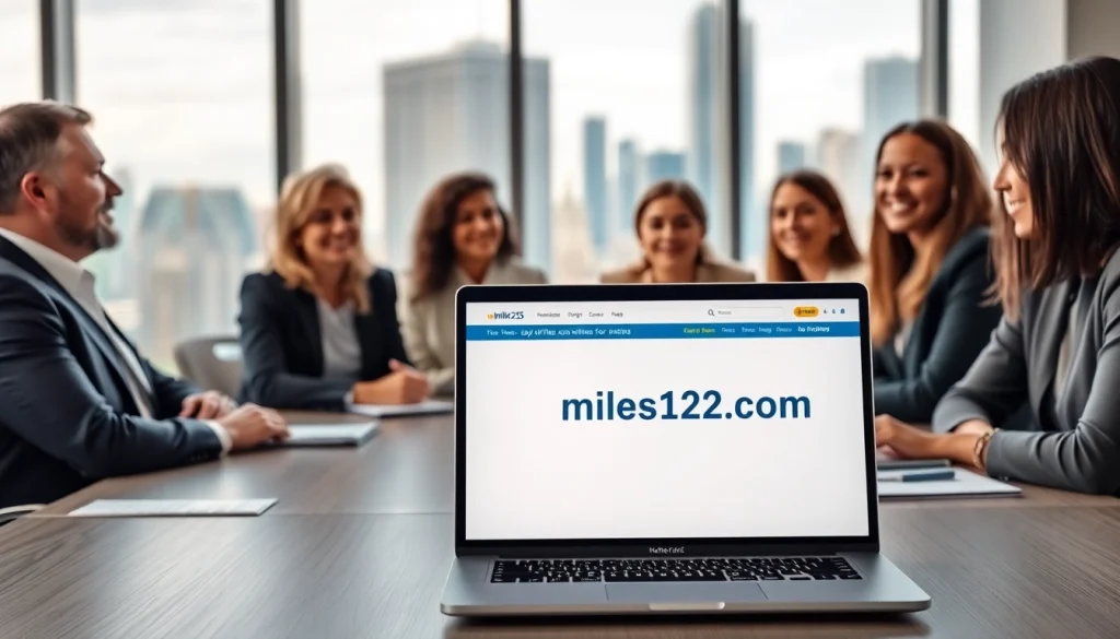 Sell your airline miles using https://miles123.com with professional assistance in a busy office.