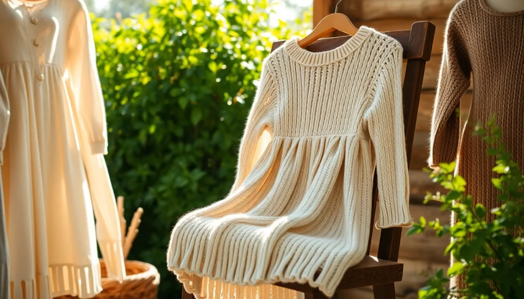 Showcasing sustainable fashion pieces from https://www.ound-ound.com with artisanal craftsmanship and natural materials.