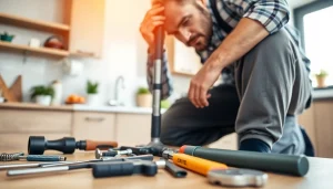 Expert plumber demonstrating quality service on https://speedyservicestoday.com.au with professional tools.