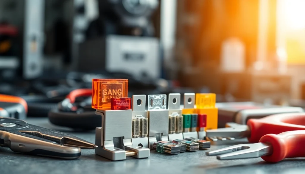 Analizowanie bezpieczników na https://bezpieczniki24.pl w profesjonalnym warsztacie samochodowym.