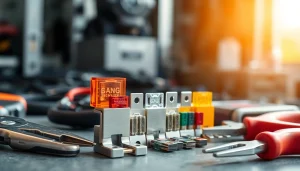 Analizowanie bezpieczników na https://bezpieczniki24.pl w profesjonalnym warsztacie samochodowym.