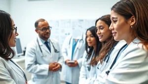 Consultation session at https://www.medexdtc.com showcasing compassionate care in a modern environment.