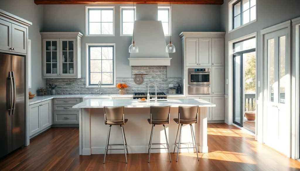 Transform your space with expert home renovation in a beautifully designed kitchen.