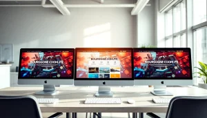 Création de bourgogne-com.fr dans un environnement de bureau moderne avec un design innovant.