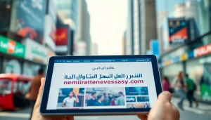 يقدم موقع Emiratenewsday.com أحدث الأخبار العاجلة عبر شاشة كمبيوتر محمول حديثة.